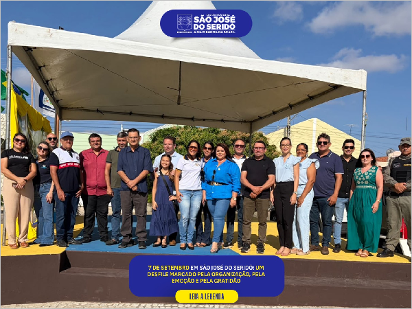 7 de Setembro em São José do Seridó: Um desfile marcado pela organização, pela  [...]
