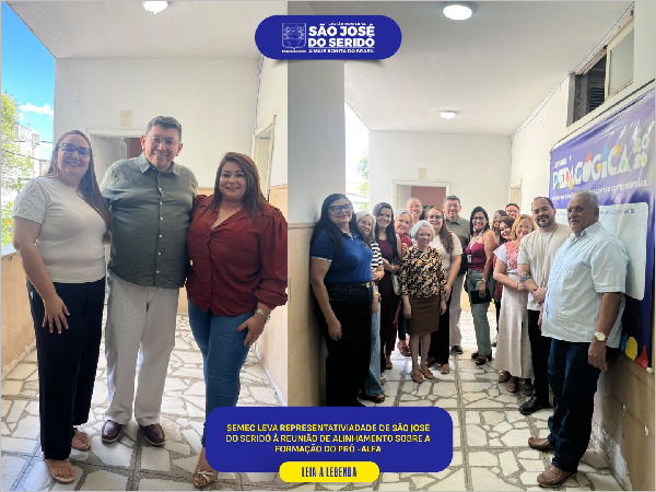 SEMEC leva representativiadade de São José do Seridó à reunião de alinhamento sobre a  Formação do  [...]