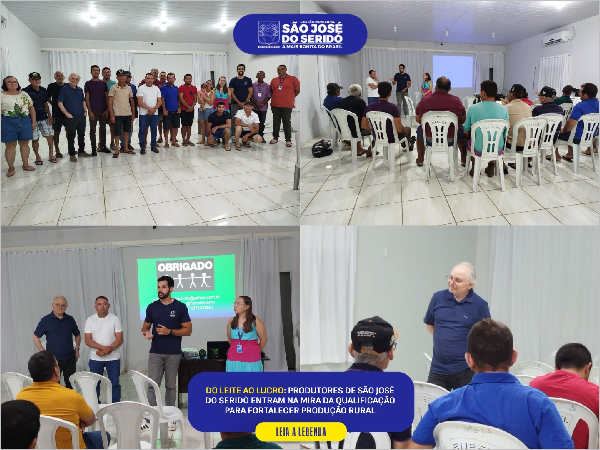 Do leite ao lucro: produtores de São José do Seridó entram na mira da qualifica [...]