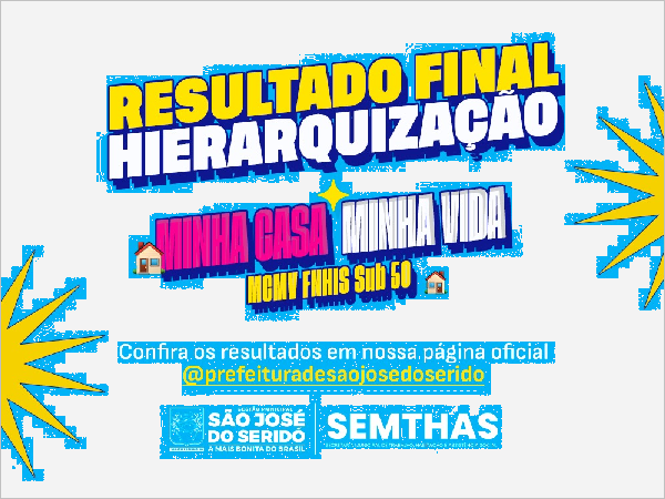 SEMTHAS divulga familias selecionadas no processo seletivo habitacional do Minh [...]