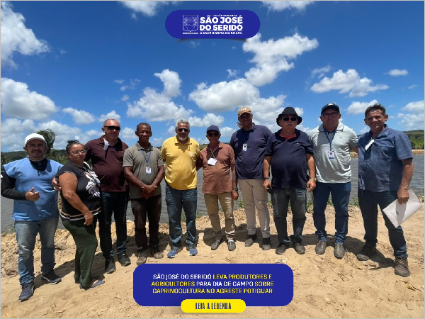 São José do Seridó leva produtores e agricultores para Dia de Campo sobre caprinocultura no Agreste [...]
